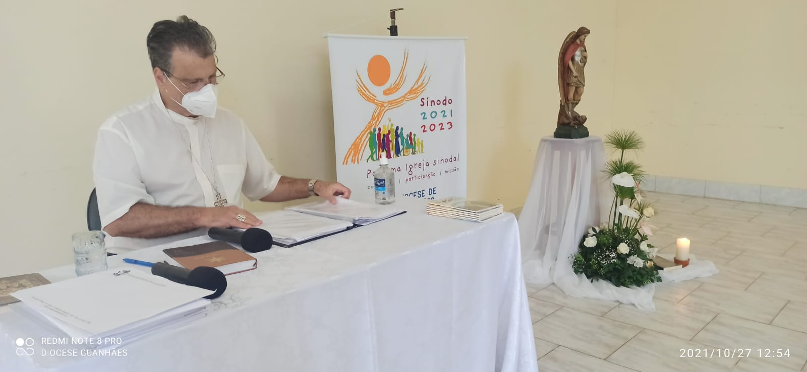 Clero de Guanhães realiza primeira “reunião presencial” de 2021
