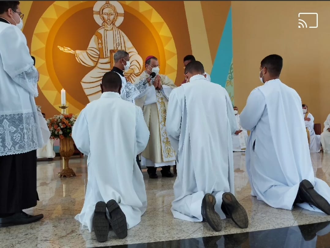 Ordenação Diaconal de três seminaristas