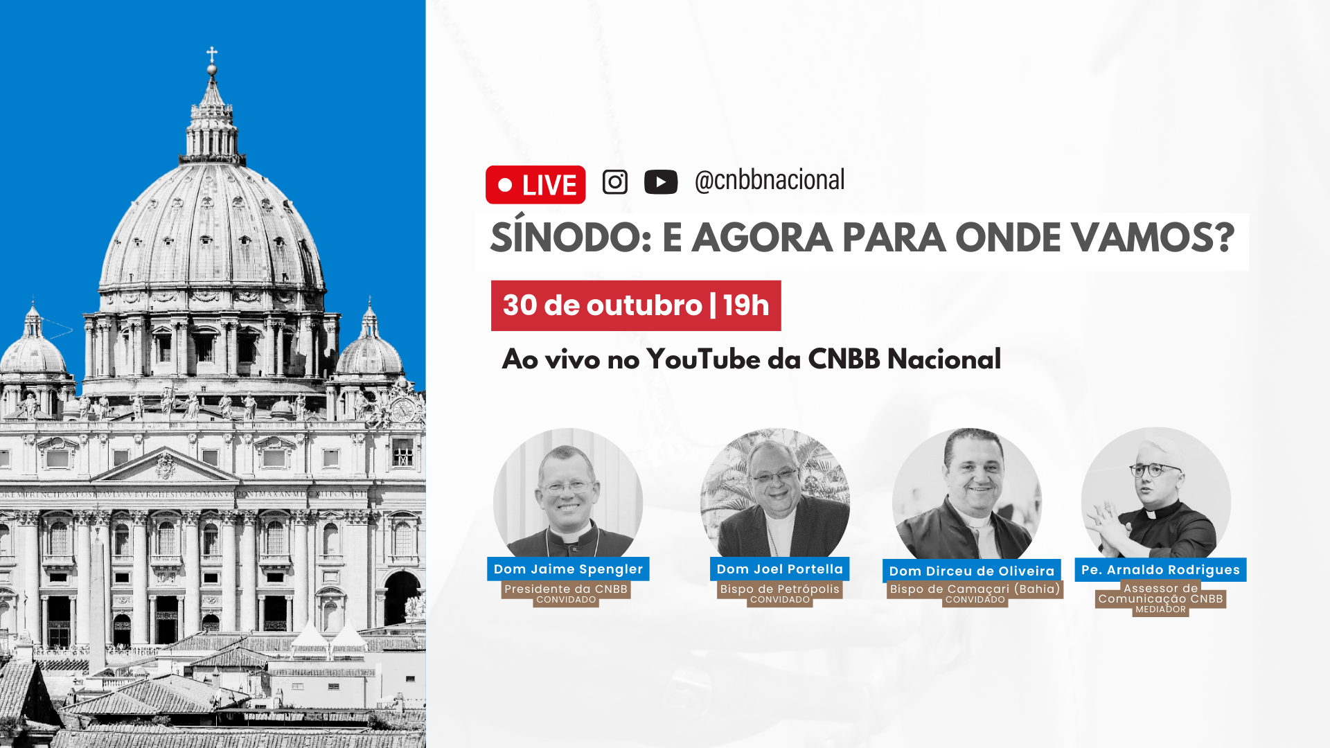 Live: “Sínodo: e agora para onde vamos?”