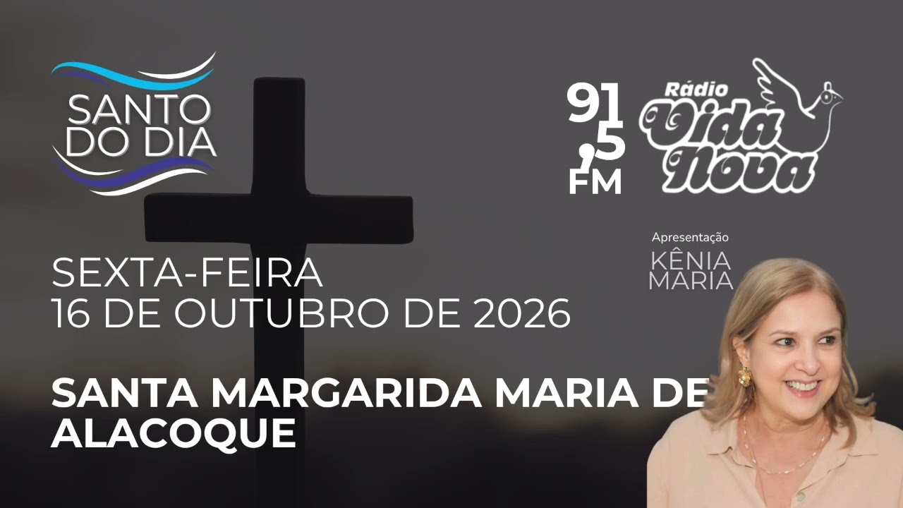 Santo do Dia | 16 de outubro de 2026 | Santa Margarida Maria de Alacoque